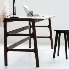 Rustico Ahşap Çalışma Masası 180X50 Ceviz Renk CPT4630-180