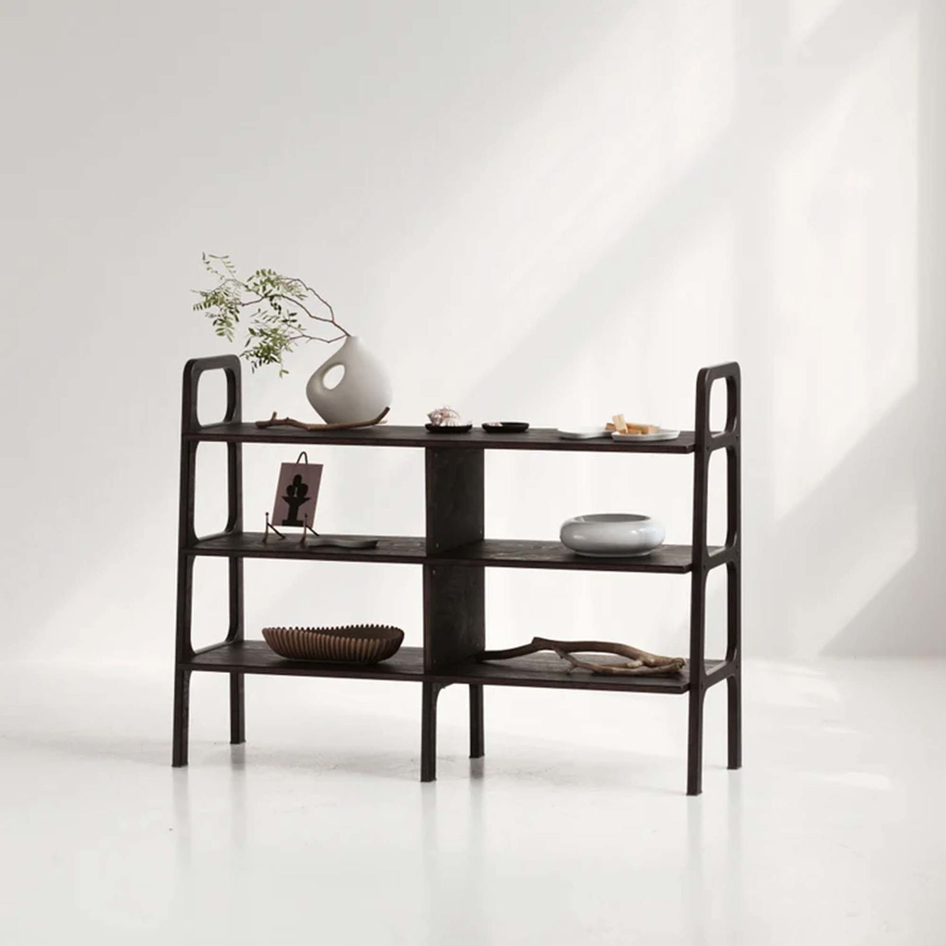 Monte, Ahşap Kitaplık Ve Raf Ünitesi, 120x90