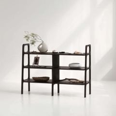 Monte, Ahşap Kitaplık Ve Raf Ünitesi, 120x90