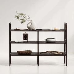 Monte, Ahşap Kitaplık Ve Raf Ünitesi, 120x90