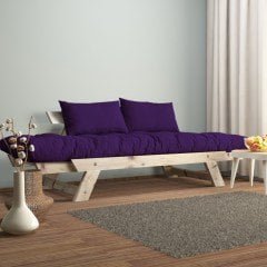 Adalar Masif Natural-Mor Renk 2li Kanepe CPT8124-210