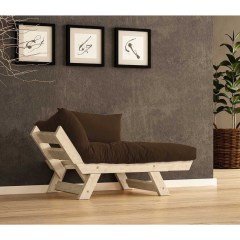 Adalar Masif Natural-Kahve Renk Berjer CPT8144-140