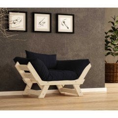 Adalar Masif Natural-Siyah Renk Berjer CPT8149-140