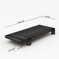 Arin Masif Ceviz-Camel Renk Sedir CPT8321-200