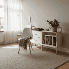 Monza Ağaç Ayaklı, Minderli, 2 ADET Beyaz Sandalye SND3015-2BYZ