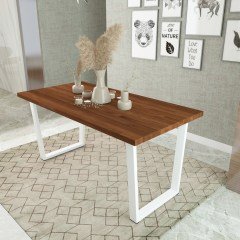 Tuana Masif Tik Renk 140x70 Yemek Masası CPT7033-140