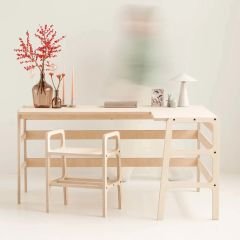 Valencia Ahşap Çalışma Masası 125X60 Natural Renk CPT4631-125