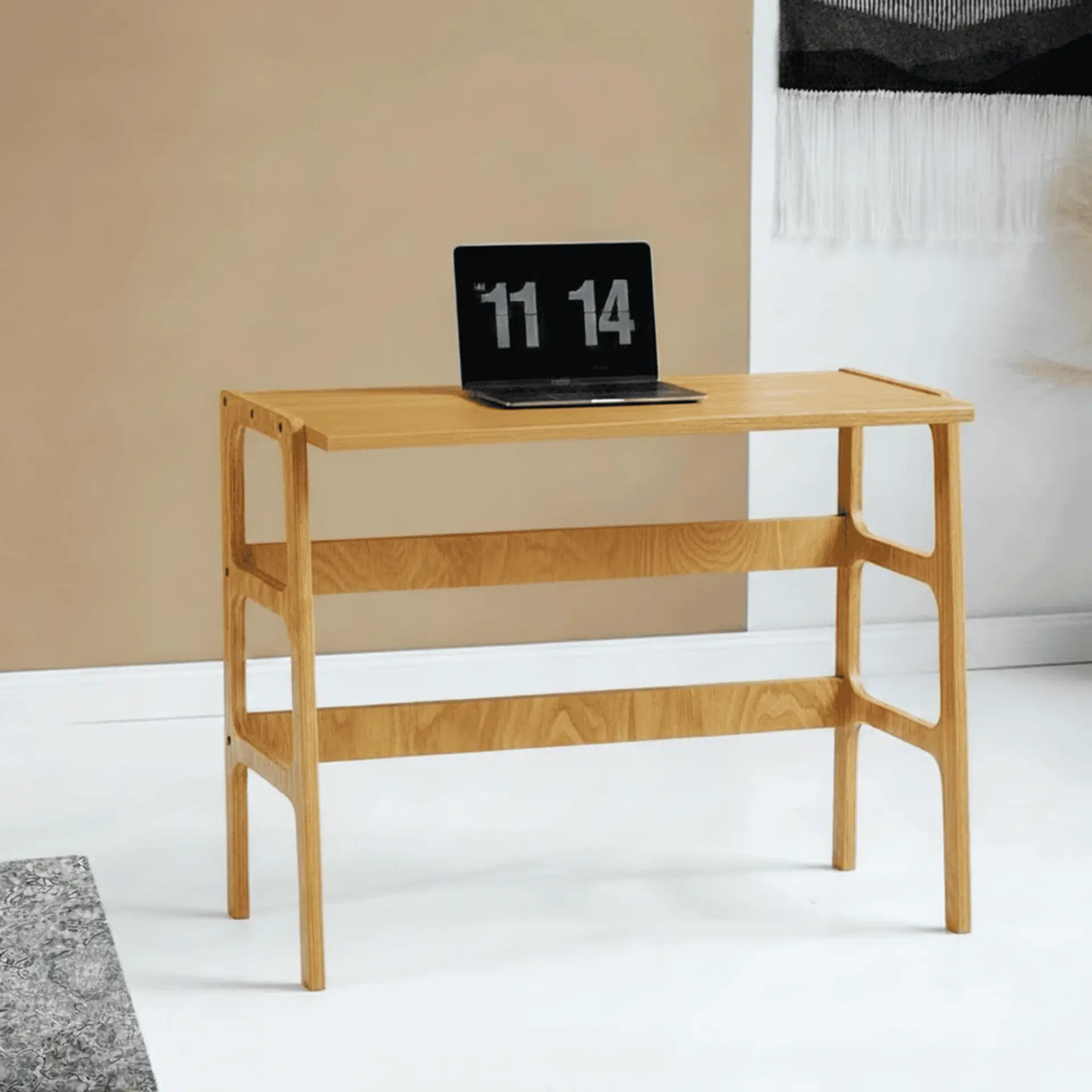 Ceres Ahşap Çalışma Masası, Tik Renk CPT4632-125