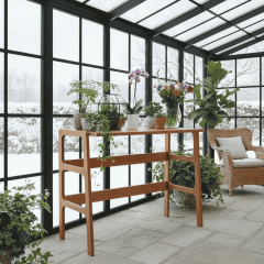 Ceres Ahşap Çalışma Masası, Tik Renk CPT4632-125