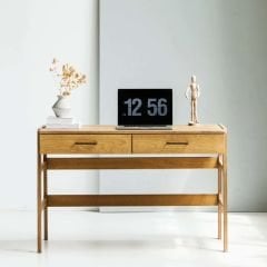 Mistral Ahşap Çalışma Masası 120X65 Tik Renk CPT4633-120