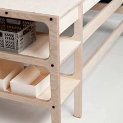 Origo Ahşap Çalışma Masası 177X65 Natural Renk CPT4643-100