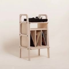 Lyric, Ahşap Kitaplık Ve Pikap Standı, 90x50