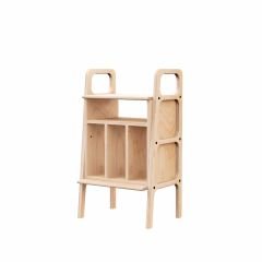 Lyric, Ahşap Kitaplık Ve Pikap Standı, 90x50