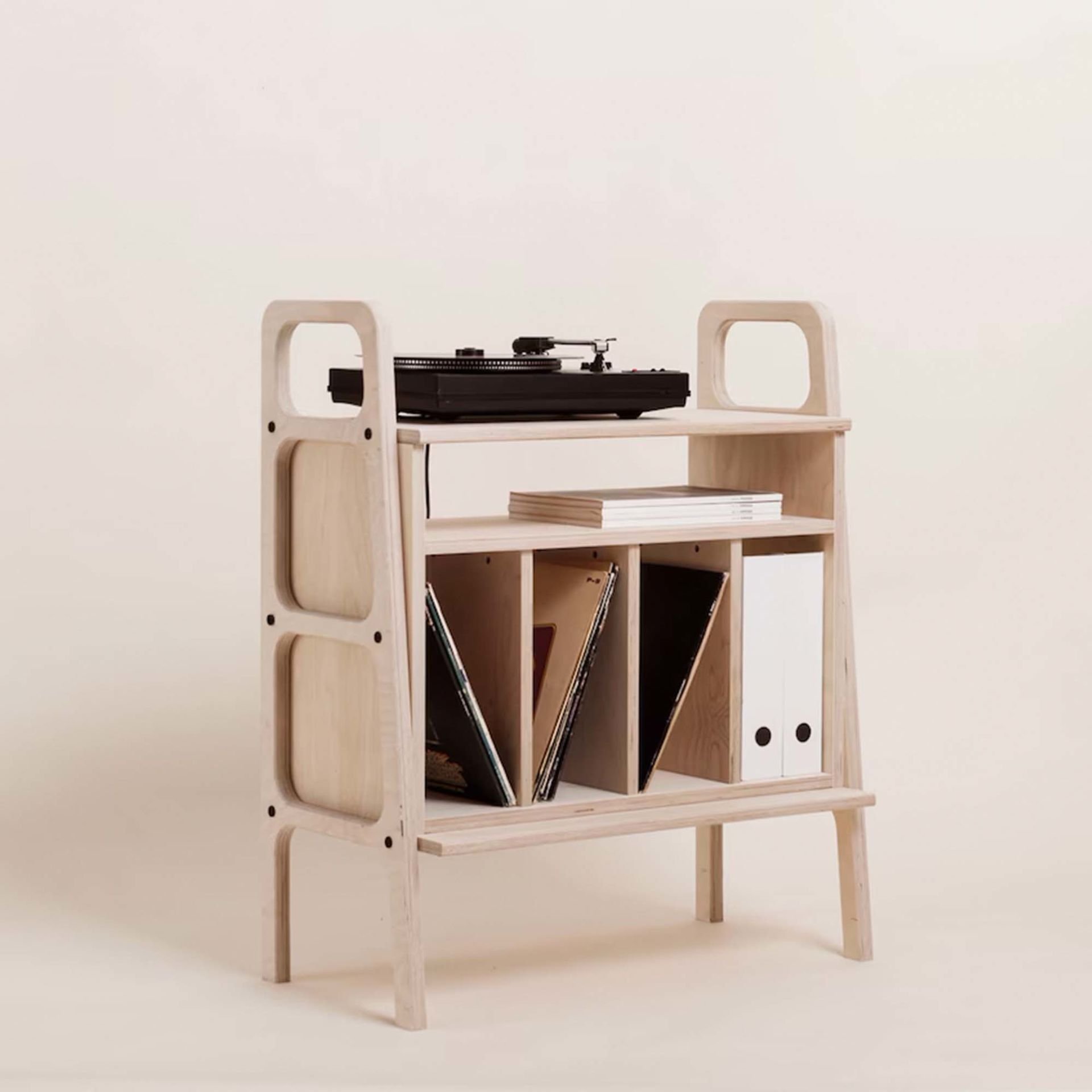 Resonate, Ahşap Kitaplık Ve Pikap Standı, 90x75, CPT4647-75