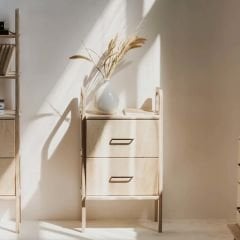 Sabina, Ahşap, Dolap Ve Konsol, 90x50, Natural Renk CPT4652-50