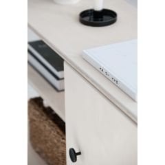 Rovere, Ahşap, Dolap Ve Konsol, 120x90, Beyaz Renk, CPT4653-120