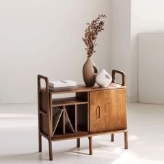 Eleganza, Ahşap, Dolap Ve Konsol, 100x90, Tik Renk, CPT4679-100