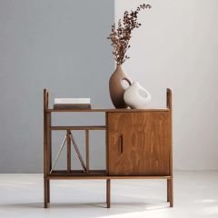 Eleganza, Ahşap, Dolap Ve Konsol, 100x90, Tik Renk, CPT4679-100