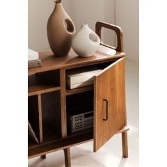 Eleganza, Ahşap, Dolap Ve Konsol, 100x90, Tik Renk, CPT4679-100