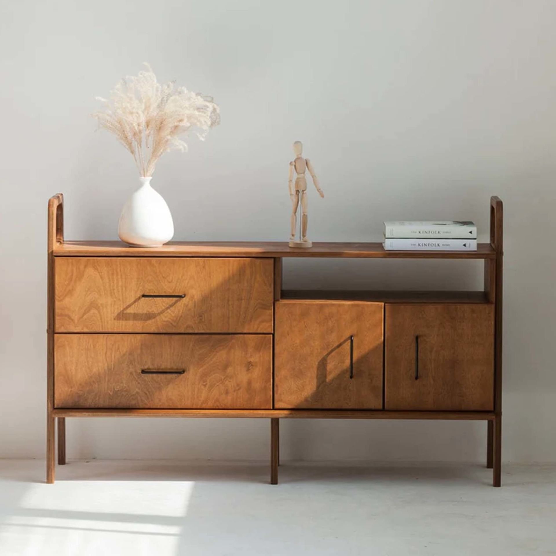 Holz, Ahşap, Dolap Ve Konsol, 140x90, Tik Renk, CPT4681-140