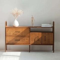 Holz, Ahşap, Dolap Ve Konsol, 140x90, Tik Renk, CPT4681-140