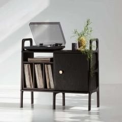 Black, Ahşap, 100x90, Dolap Ve Pikap Standı, Siyah Renk, CPT4689-100