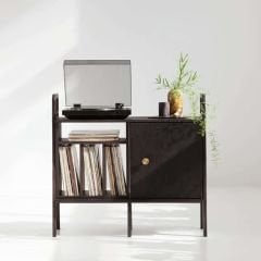 Black, Ahşap, 100x90, Dolap Ve Pikap Standı, Siyah Renk, CPT4689-100
