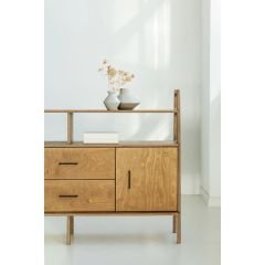 Riva, Ahşap, Dolap Ve Konsol, 170x115, Natural Renk, CPT4696-170