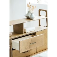 Riva, Ahşap, Dolap Ve Konsol, 170x115, Natural Renk, CPT4696-170