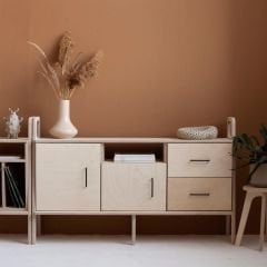 Vetta, Ahşap, Dolap Ve Konsol, 140x90, Natural Renk, CPT4697-140