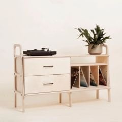 Radura, Ahşap, Dolap Ve Konsol, 140x90, Natural Renk, CPT4698-140