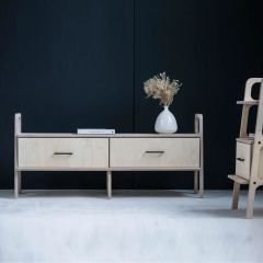 Cadre, Ahşap, Dolap Ve Konsol, 140x60, Natural Renk, CPT4706-140