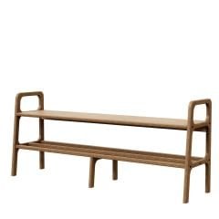 Ponte Ahşap, Ayakkabılık Ve Raf Sistemi, 150x65, Tik Renk, CPT4722-150