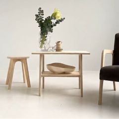 Voile, Ahşap Orta Sehpa, Coffee Table, 50x35