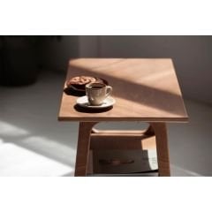 Voile, Ahşap Orta Sehpa, Coffee Table, 50x35