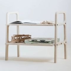 Favola, Montessori Ahşap Çocuk Kitaplığı, 75x65, Natural Renk, CPT4770-75