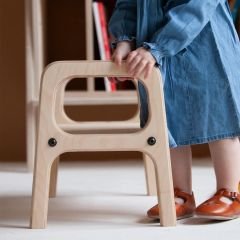 Denizatı, Montessori Ahşap Çocuk Taburesi, 50x32, CPT4771-50