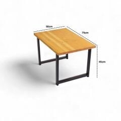Rosa Bahçe Takımı 1+1+Sehpa CPT5547-75