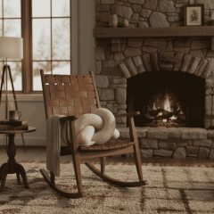 Mimo Dekoratif Düğüm, Kırlent, Yastık, Bej Renk