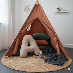 Litera, A Harfi, Yastık, Kırlent, Elyaf Dolgulu, Welsoft Kumaş, 40 Cm