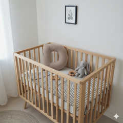 Litera, D Harfi, Yastık, Kırlent, Elyaf Dolgulu, Welsoft Kumaş, 40 Cm