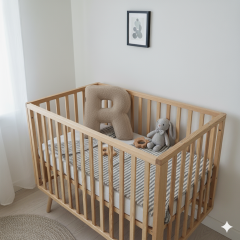 Litera, R Harfi, Yastık, Kırlent, Elyaf Dolgulu, Welsoft Kumaş, 40 Cm