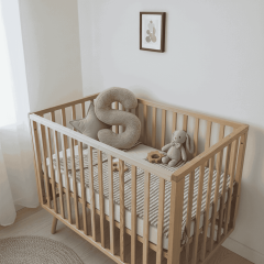 Litera, S Harfi, Yastık, Kırlent, Elyaf Dolgulu, Welsoft Kumaş, 40 Cm