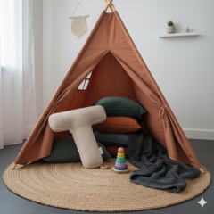 Litera, T Harfi, Yastık, Kırlent, Elyaf Dolgulu, Welsoft Kumaş, 40 Cm