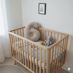 Morbido 6 Rakamı, Yastık, Kırlent, Elyaf Dolgulu, Welsoft , 40 Cm