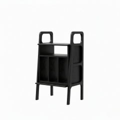 Lyric, Ahşap Kitaplık Ve Pikap Standı, Siyah Renk