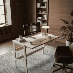 Ceres Ahşap Çalışma Masası, Natural Renk CPT4838-125