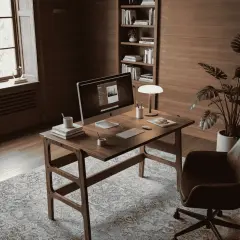 Ceres Ahşap Çalışma Masası, Ceviz Renk CPT4837-125