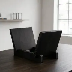 Vintra, Plak, Dergi, Gazete, Kitap İçin Modüler Raf, Ceviz Renk