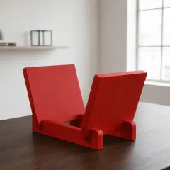 Vintra, Plak, Dergi, Gazete, Kitap İçin Modüler Raf, Kırmızı Renk